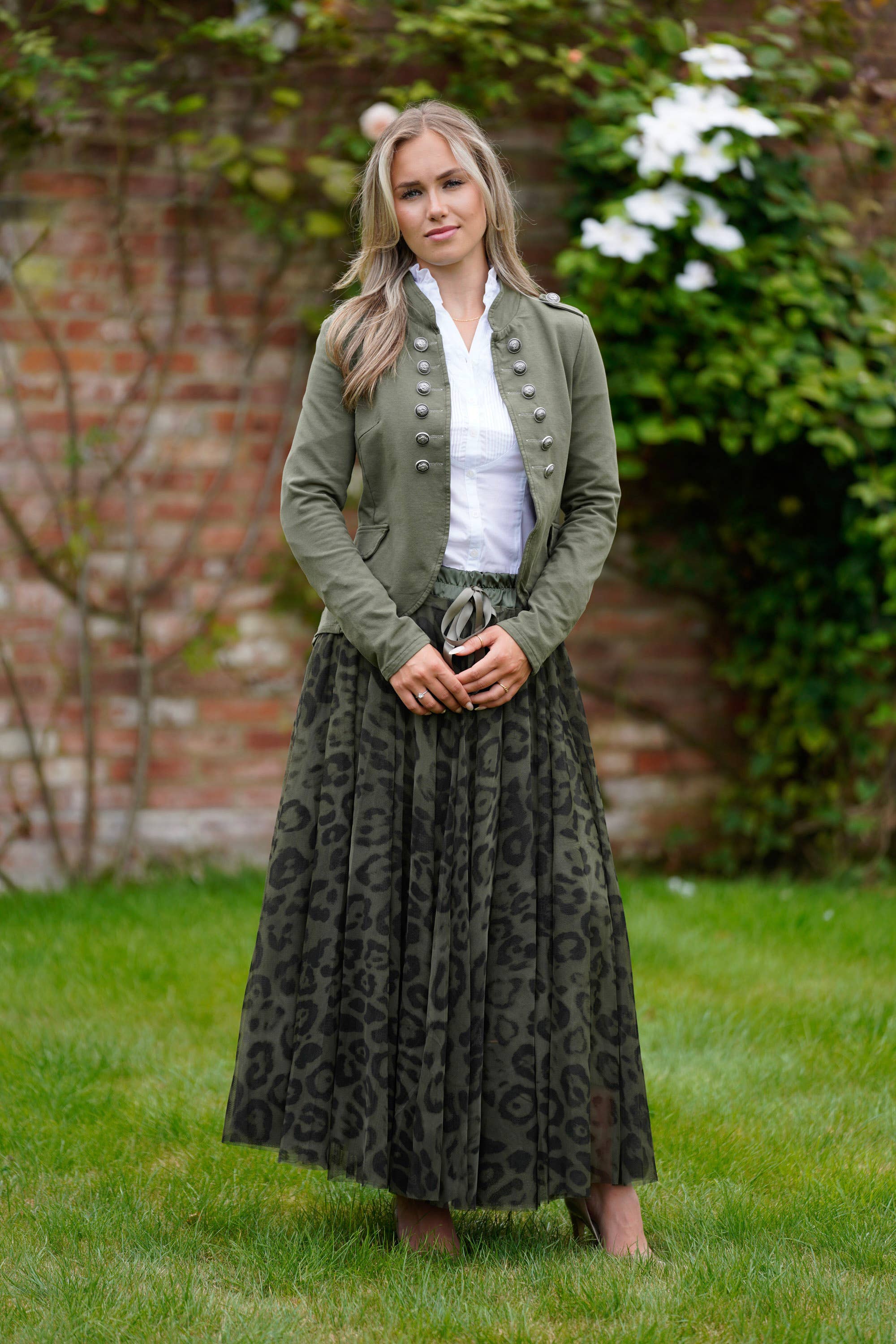 Ella and Cherry - Wholesale Skirt - Women's - Fara Leopard Tulle4