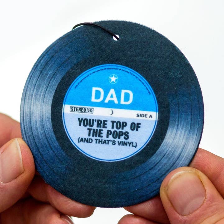 Désodorisant de voiture en vinyle pour papa pour la vente par Of Life & Lemons