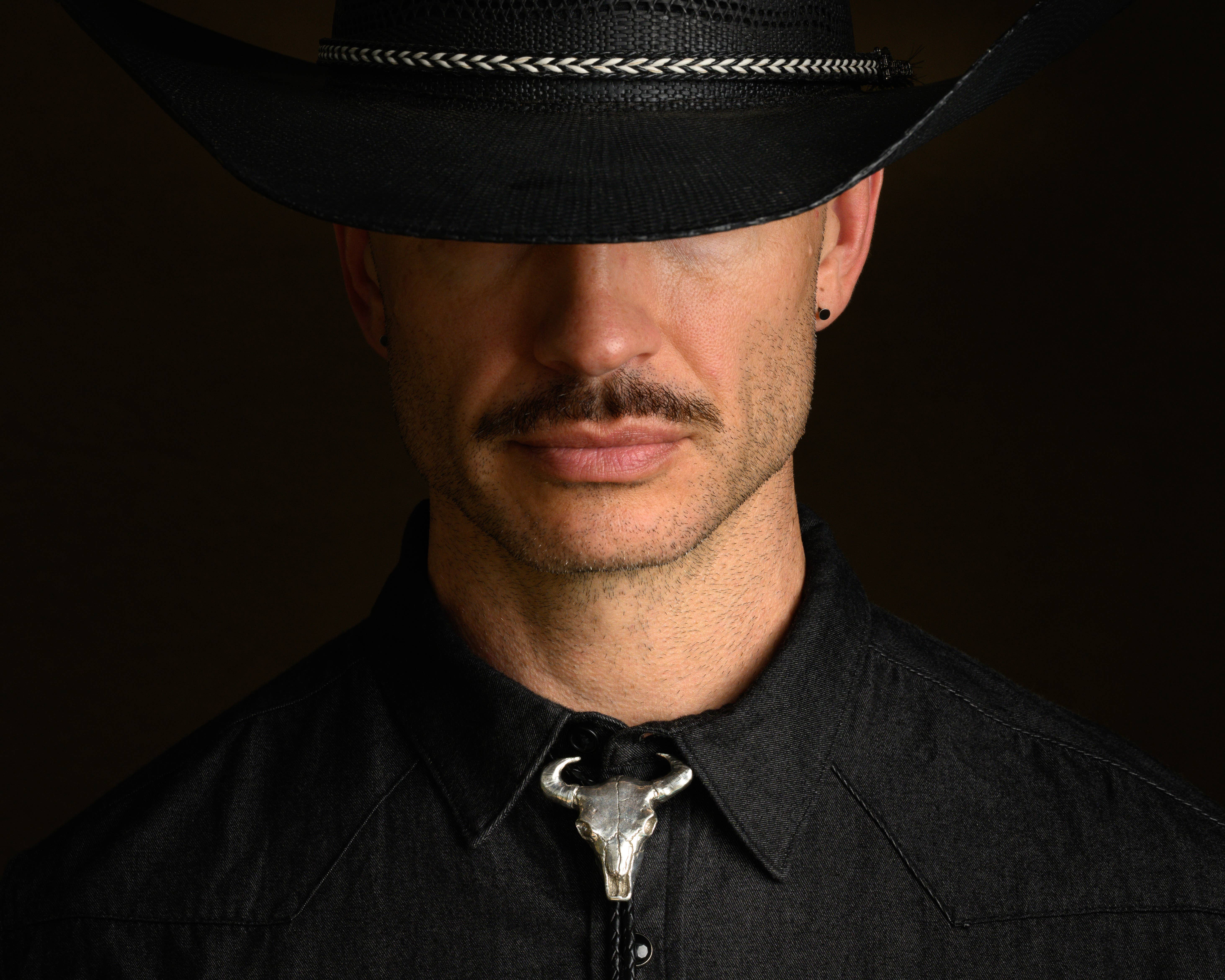 HELIOTROPE - Wholesale Necktie - Men's - Bull Skull Bolo Tie3