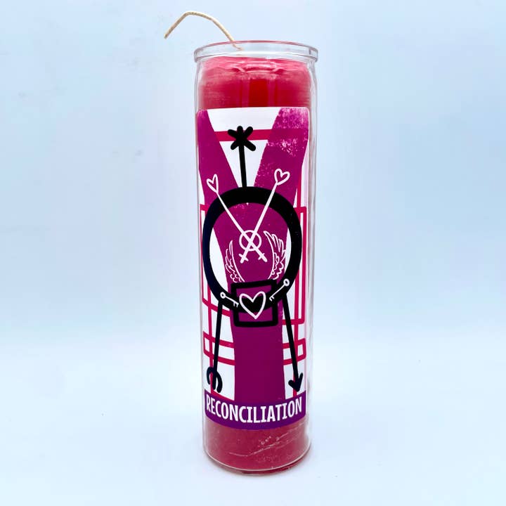 The Hermit's Lamp - Wholesale Pillar Candle - 7 day Candle Love Magic Starter Bundle1