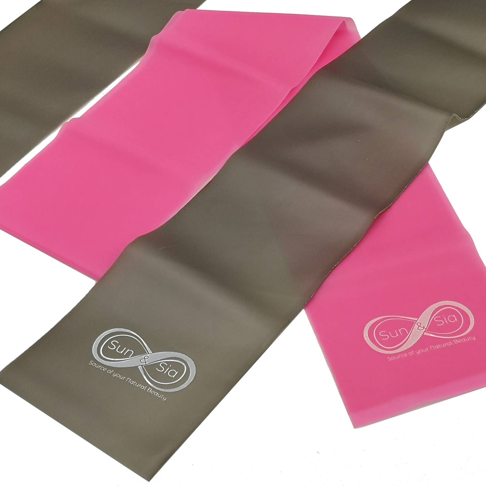 Zen'Arôme - Wholesale Yoga Strap/Band - 2 Elastic Resistance Bands, Medium and Extra Strong6