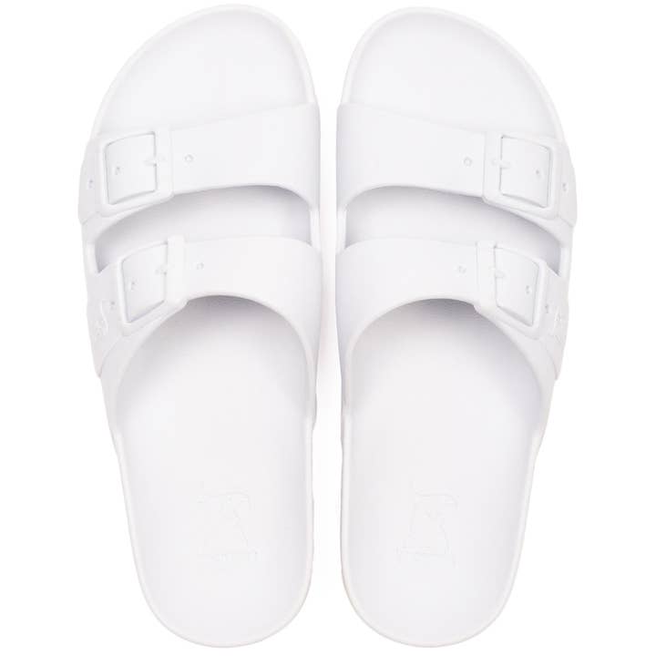 Sandales blanches parfumées Cacatoès Rio De Janeiro pour homme pour la vente par Cacatoès