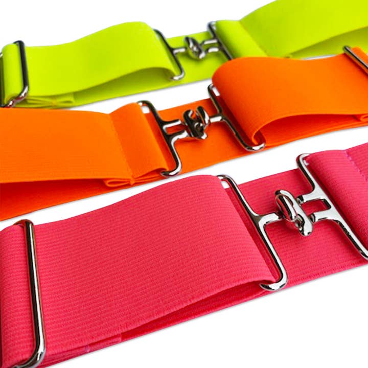 ACE Equestrian – Großhandel Gürtel – Damen – Neongelber Elastischer Gürtel1