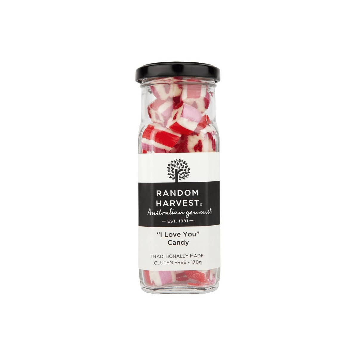 Random Harvest - Wholesale Hard Candy - I Love You Rock Candy 170g