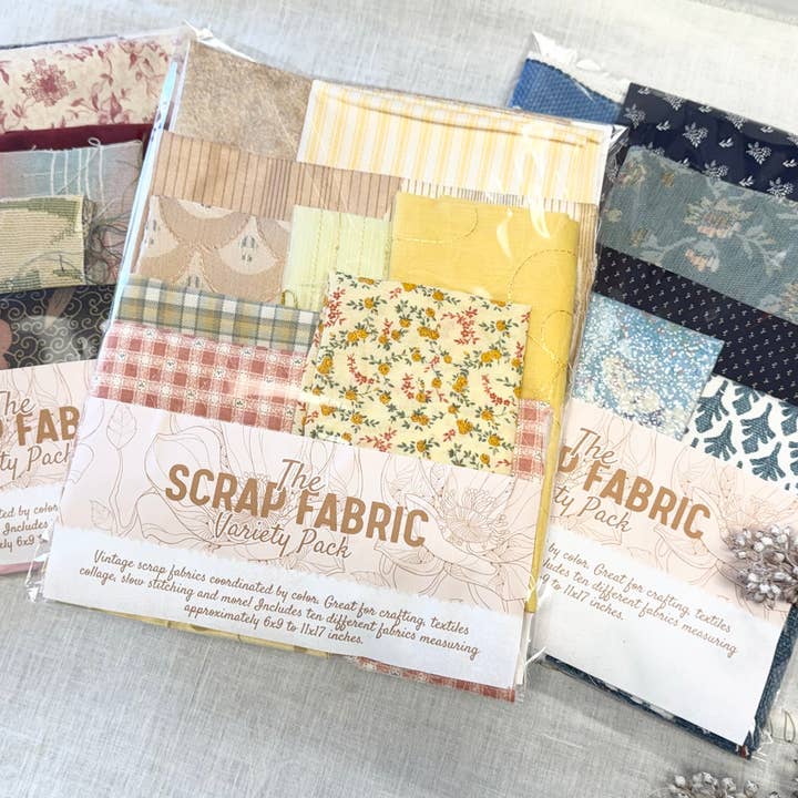 Fabric Scraps by Color (9x12) for wholesale by A House of Books