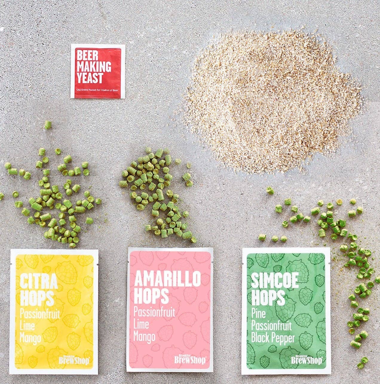 Brooklyn Brew Shop – wholesale DIY Öl/Alkohol Kit – BrewDog Elvis Juice Refill Mix1