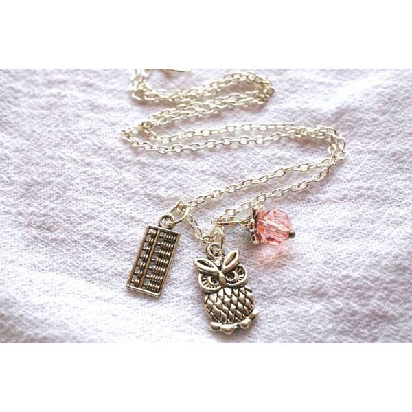 Math Mind Necklace for wholesale by Smart Girls Jewelry