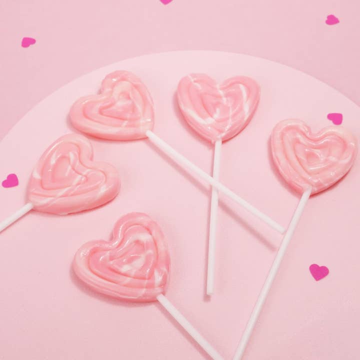 Needzo Inc - Wholesale Lollipop - Box of Swirl Heart Lollipops, Individually Wrapped, 24 Count2