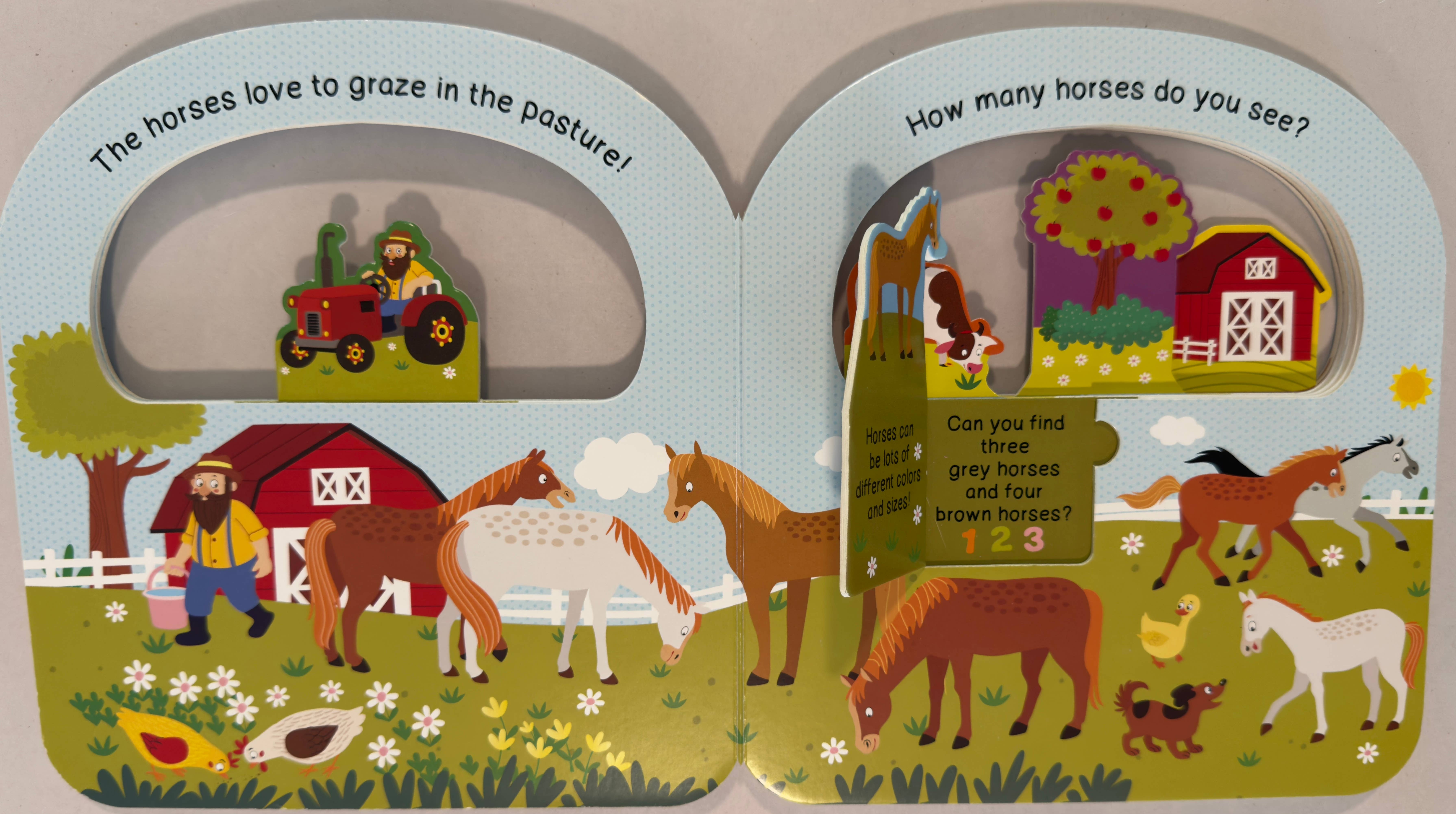 Taffy Tales Inc. - Wholesale Baby & Toddler Book (0-2) - On The Farm Look and Find Lift-the-Flap2