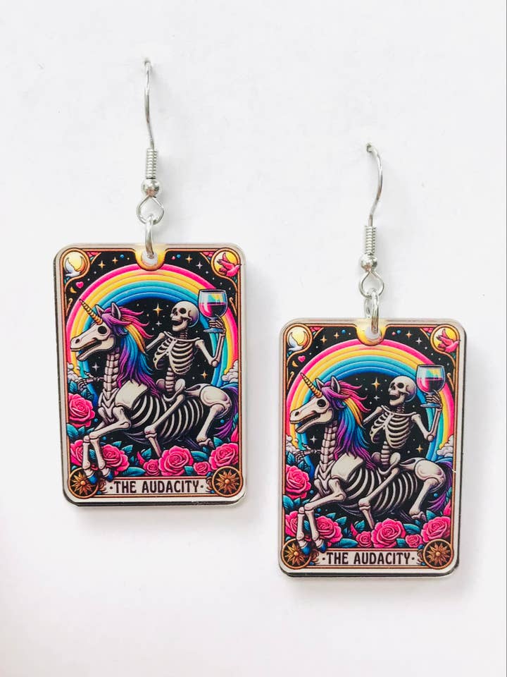 Audacity Earrings, Acrylic Earrings for wholesale by SimpleNGreat