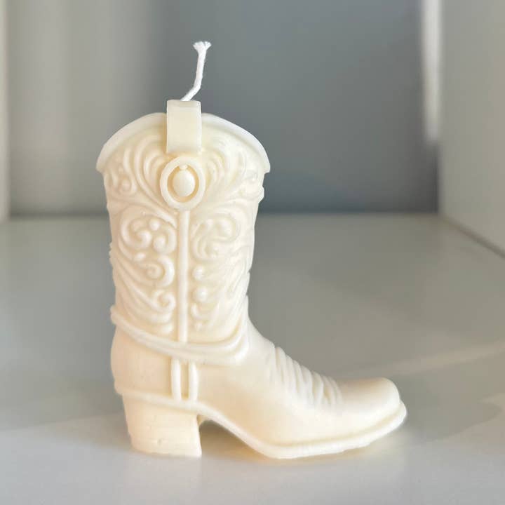 Goddess Glow Holistic Care - Wholesale Novelty Candle - Cowboy Boot Candle0
