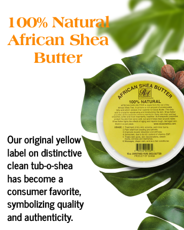 RA Cosmetics - Wholesale Body Balm/Butter - 100% African Shea Butter, Ivory/White Solid - 16oz8