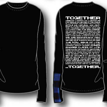 T-shirt The Longing - Noir - Together pour la vente par Sea of Sound
