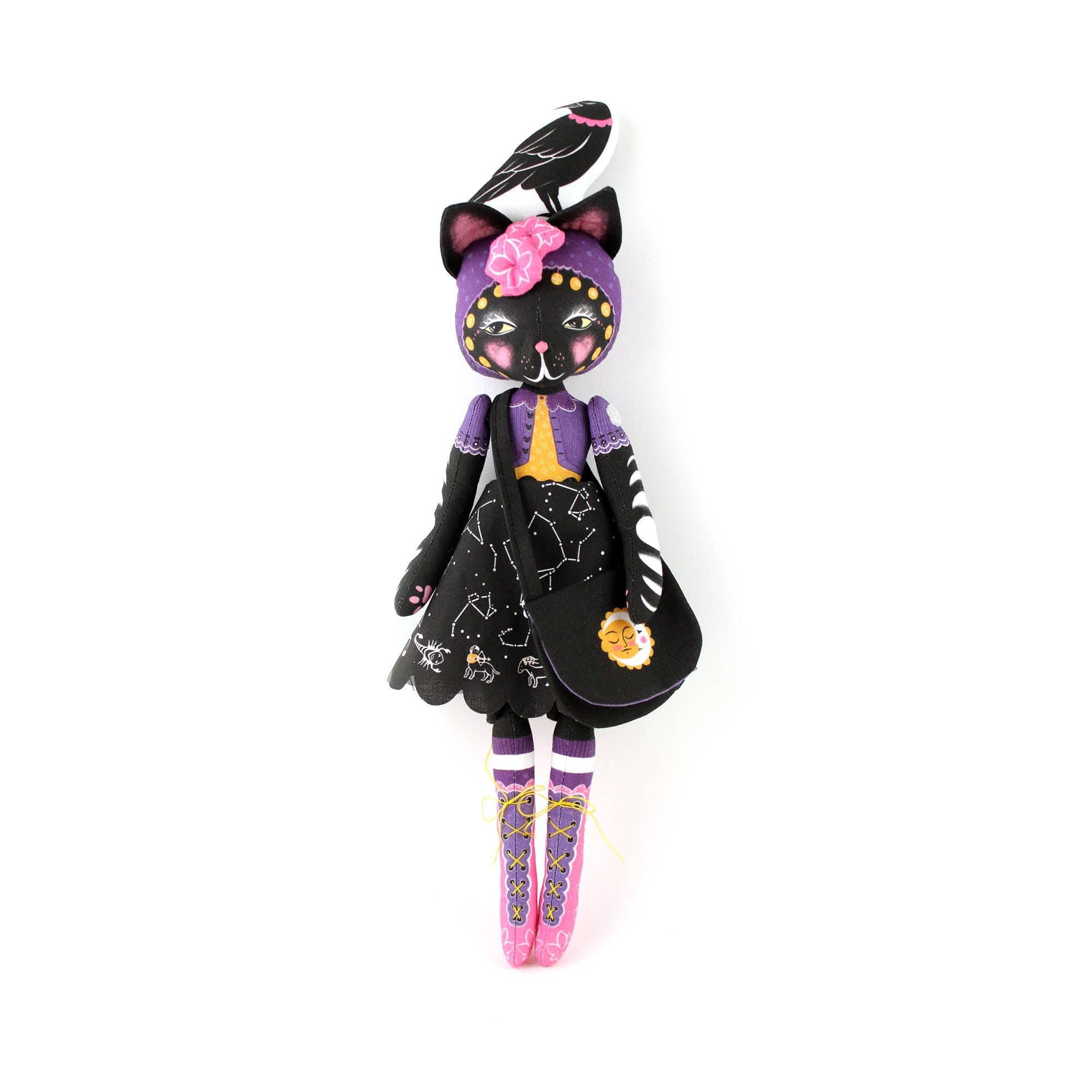 Miss Ella – Engroshandel DIY-hobbysæt – DIY-sy-sæt - Astrid spåkonedukke1