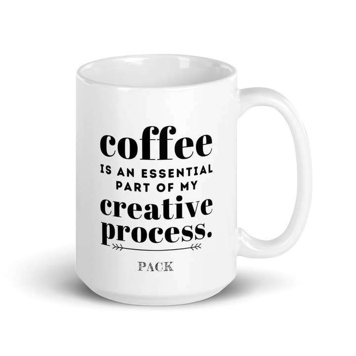 PACK Tasse Creative Moby's Creative Process pour la vente par PACK Creative