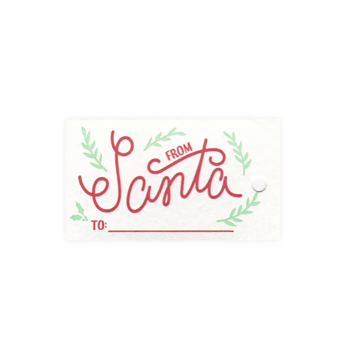 KB Paperie - Wholesale Gift Tag - Santa Tag0