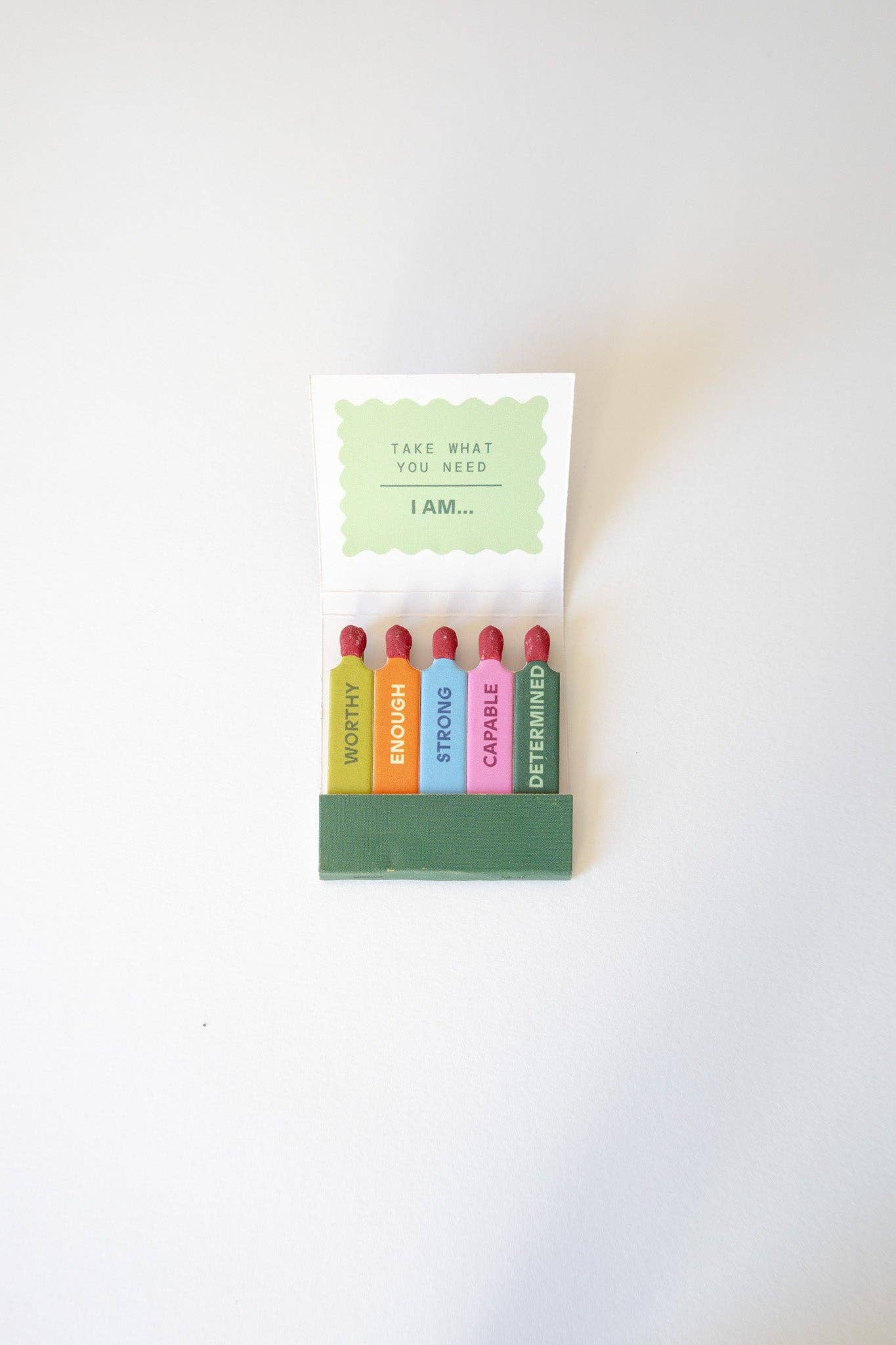 Lindy Stark Designs - Wholesale Matches - Self Love Affirmations Matchbook2