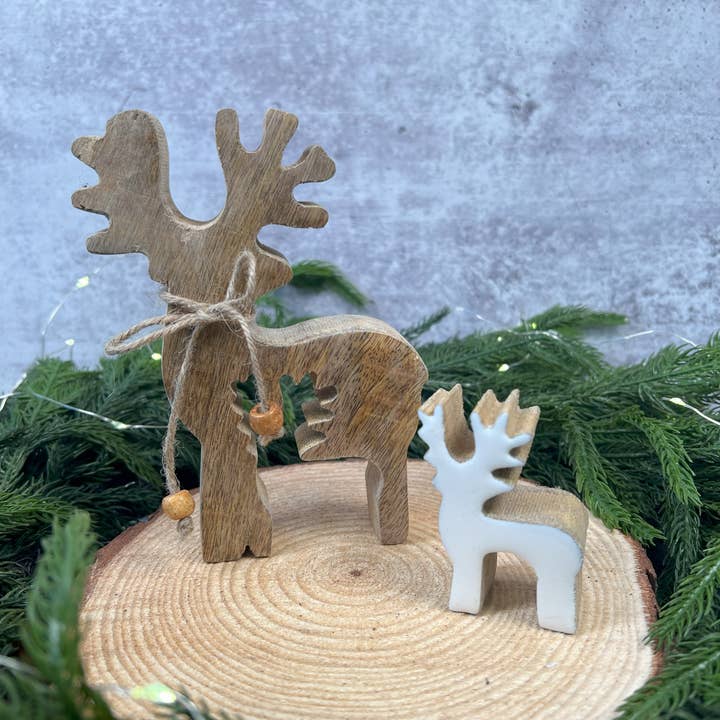Your Heart's Content - Wholesale Decorative Tabletop Object - GIFT with PURCHASE Wooden Enamel Puzzle Holiday Decor