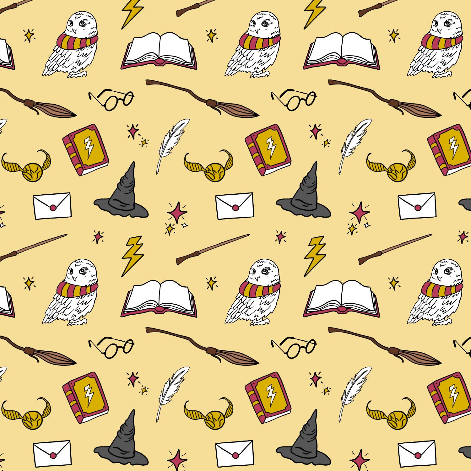 Brittany Paige - Wholesale Wrapping Paper Roll - Wizard Wrapping Paper Roll2
