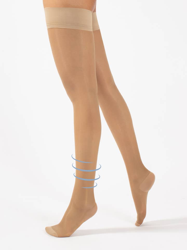 Medical Stockings, Strong Graduated Compression Hold Ups for wholesale by Cette