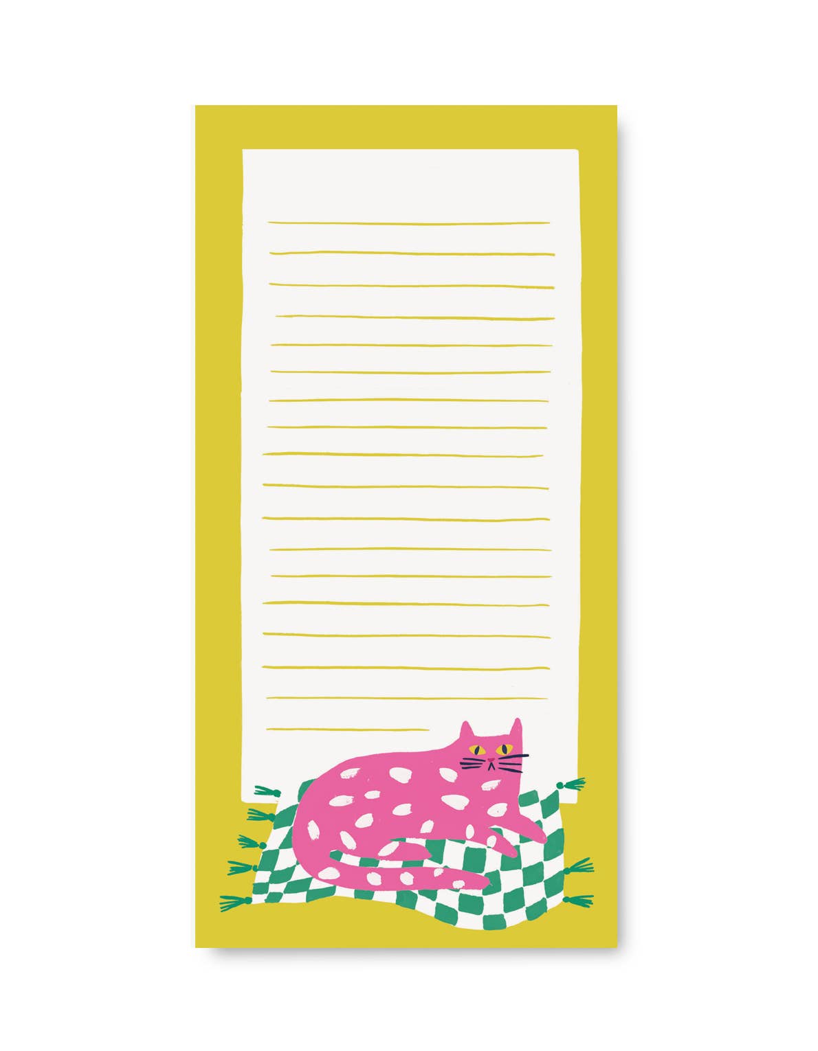 Idlewild Co. - Wholesale Notepad - Kitty Magnetic Market List Notepad4