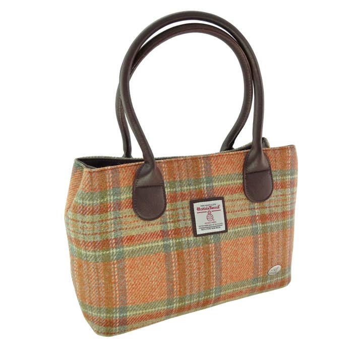 Glen Appin Of Scotland - Wholesale Shoulder bag – women's - LB1003 Harris Tweed "Cassley" Classic Handbag7