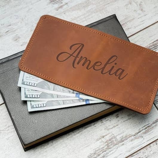 Leather Cash Sleeve for wholesale by Pikore