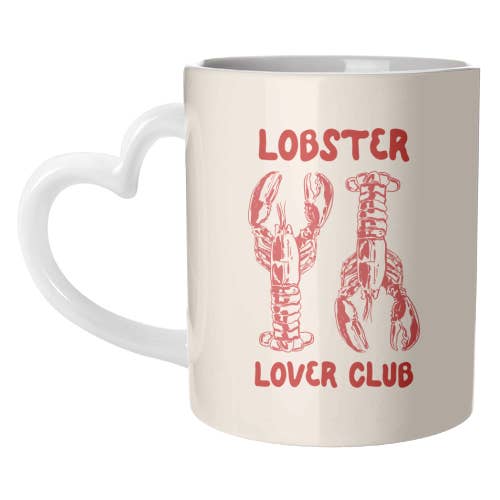 Mugs 'Lobster Lover Club – Fun Seafood for wholesale by ART WOW