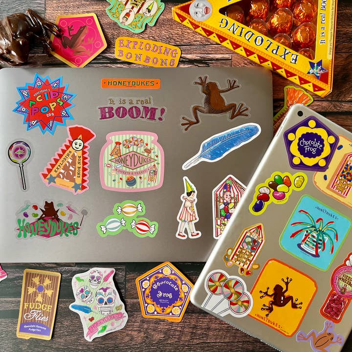 Conquest Journals - Wholesale Sticker - Harry Potter Honeydukes Decals (60-Pack)5