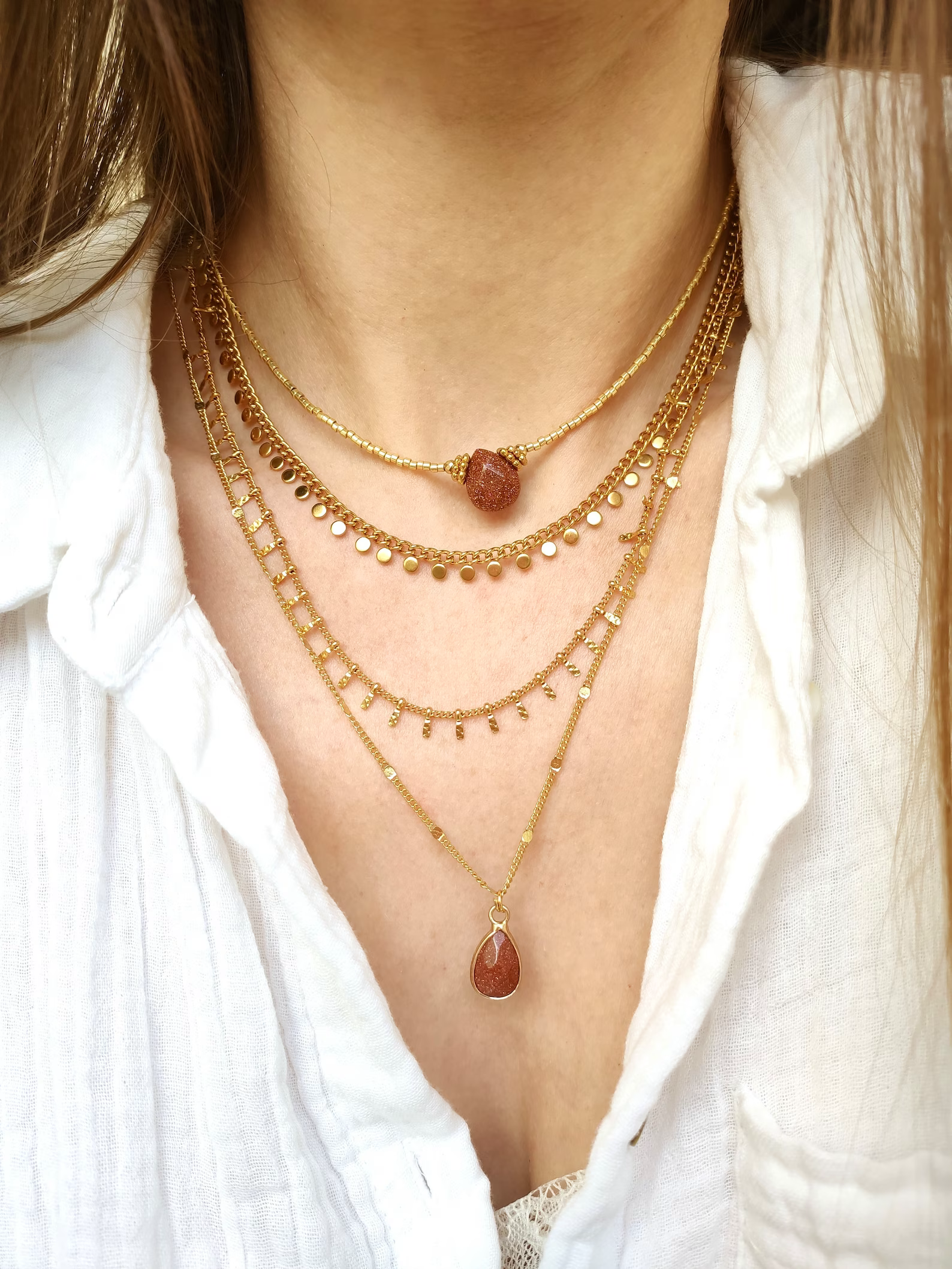 L'Atelier d'Artémis - Wholesale Halskettinghanger - HESTIA halsketting2