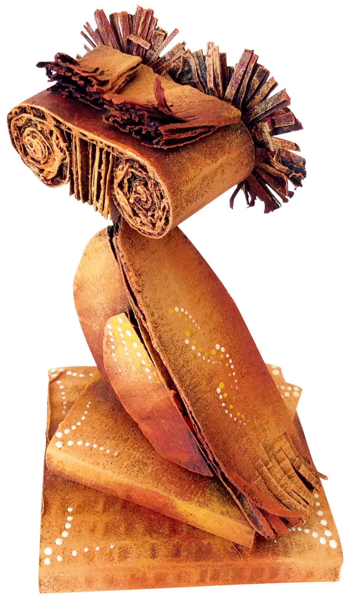 Ciclomanias - Venta al por mayor Escultura - Escultura de búho (mamá y búhos bebés incluidos)8