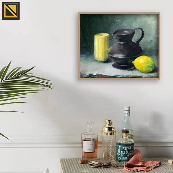 Vas kanna och citron (Vase Topf und Zitrone) für den Großhandel von Nawras