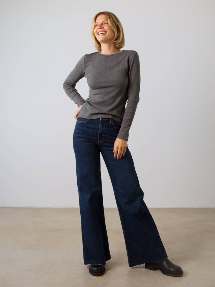 Honest Basics - Wholesale Knit Top - Women's - Long Rib25