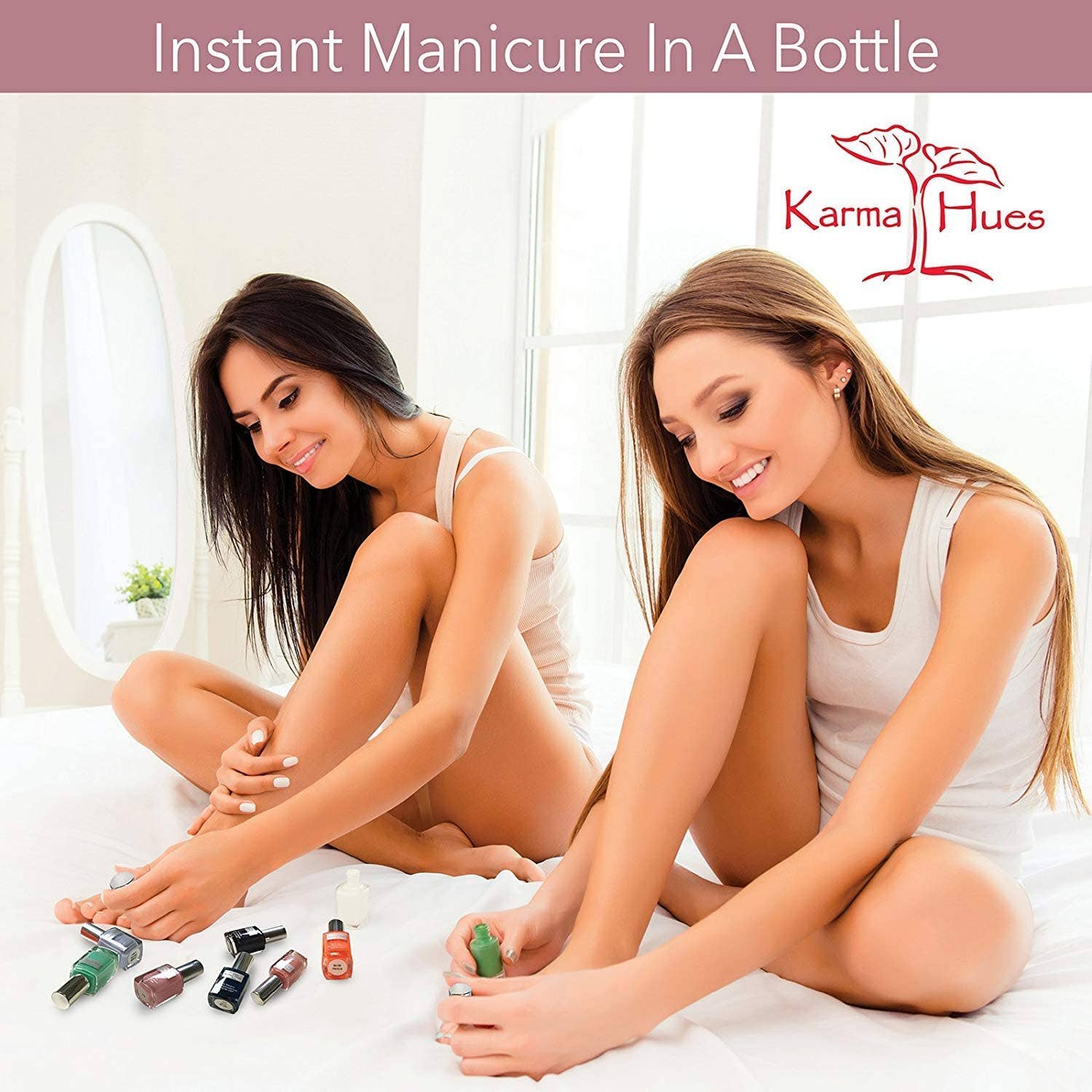 Karma Organic spa - Vente Vernis à ongles - Karma Bio Natural Non-toxique Wine O'Clock Vernis à Ongles6