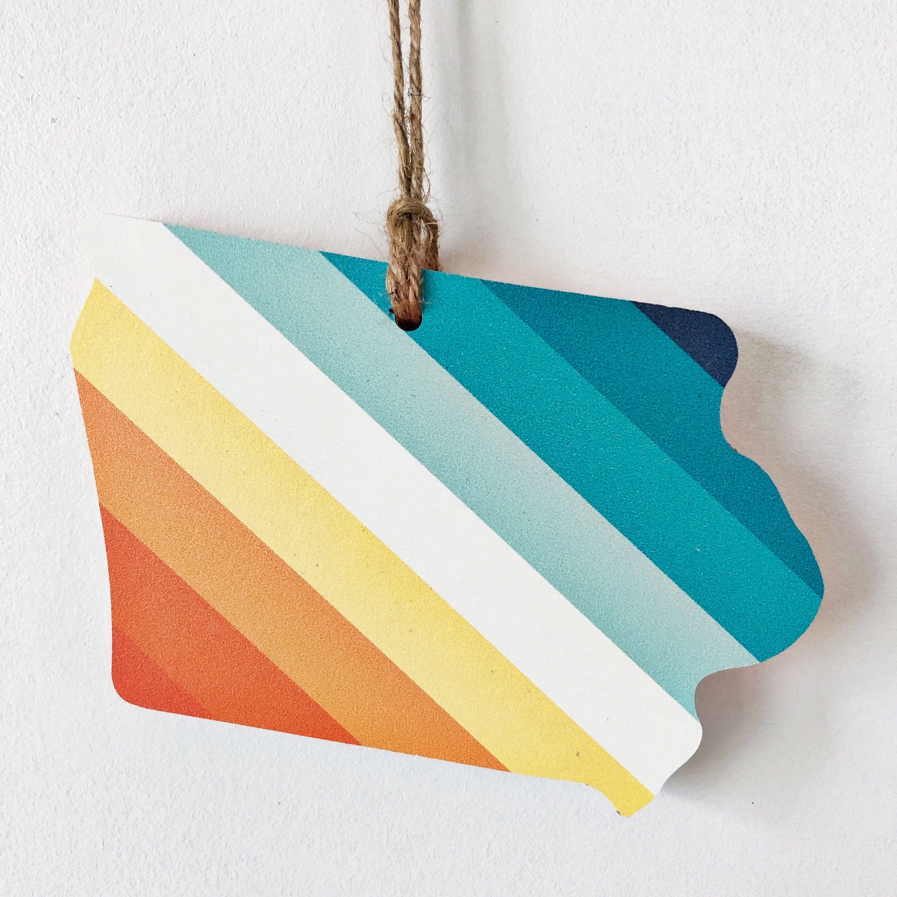 Hemlock & Heather - Wholesale Ornament - '76 Stripes State Ornaments20