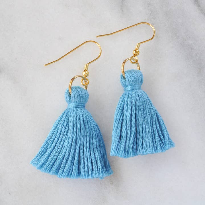 Libby & Smee - Wholesale Tassel earrings - Classic Tassel Earrings - Mini or Long22
