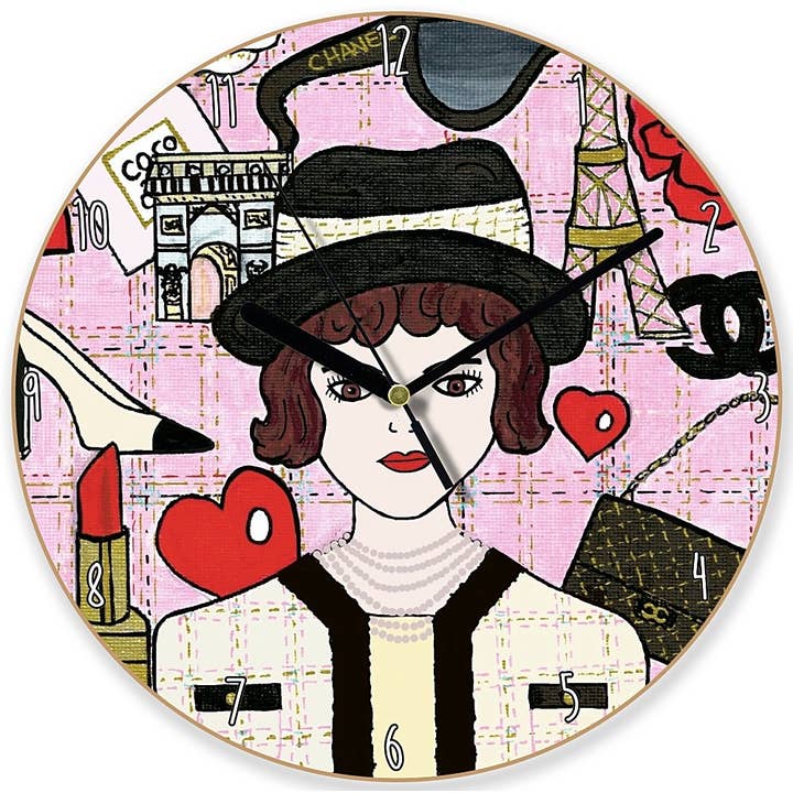 FunkyAdi - Wholesale Wall Clock - Printed Wooden Clocks3