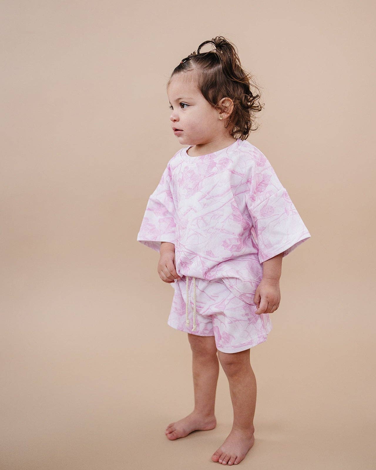 Lucky Panda Kids - Wholesale Top & Short Set - Kids - Shorts Set | Pink Camo7