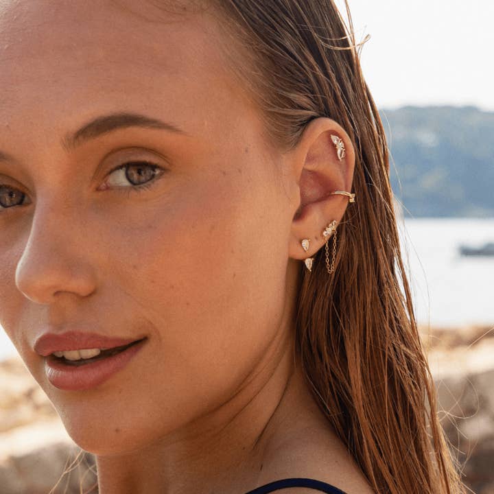 Pohesia - Wholesale Huggie Earrings - ZARZIS EARRING