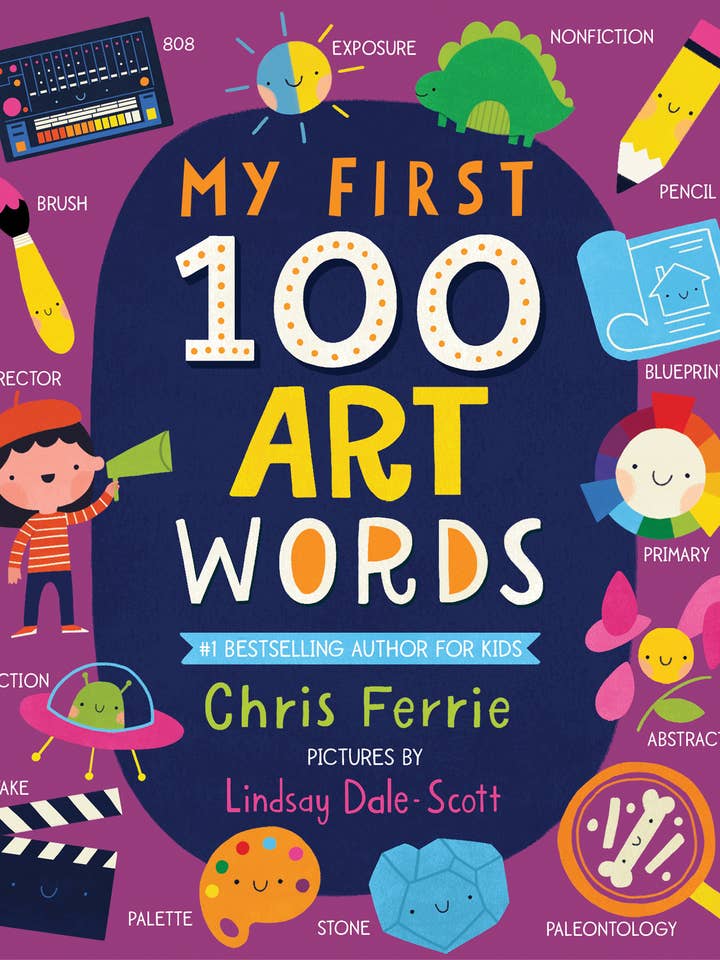 My First 100 Art Words (BB-Padded) for wholesale by Sourcebooks
