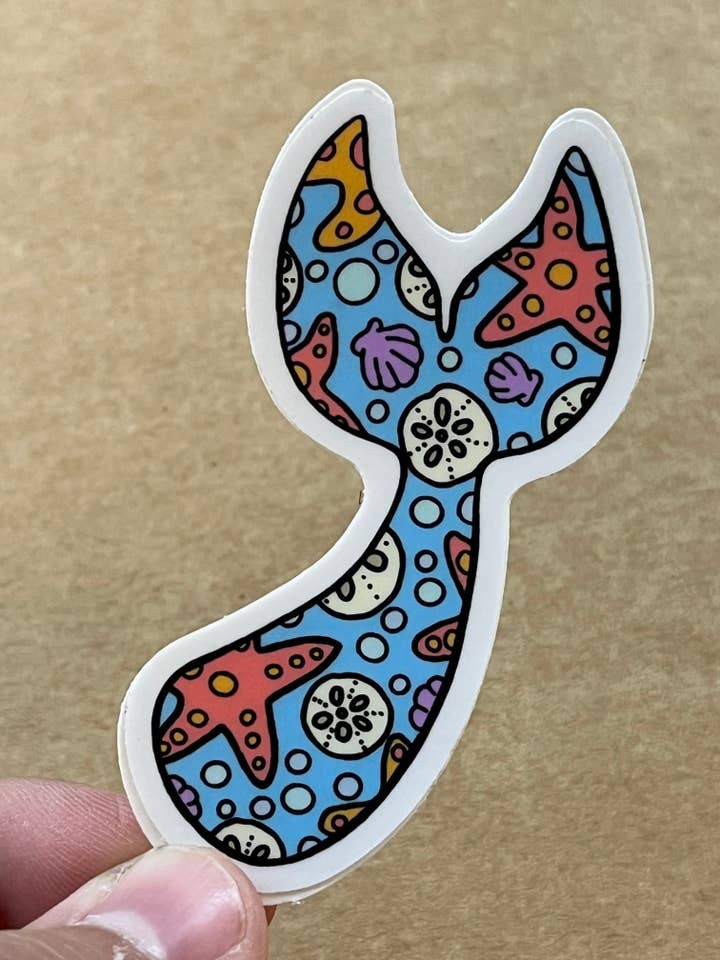 Mermaid Sticker for wholesale by ON THE GO Studio