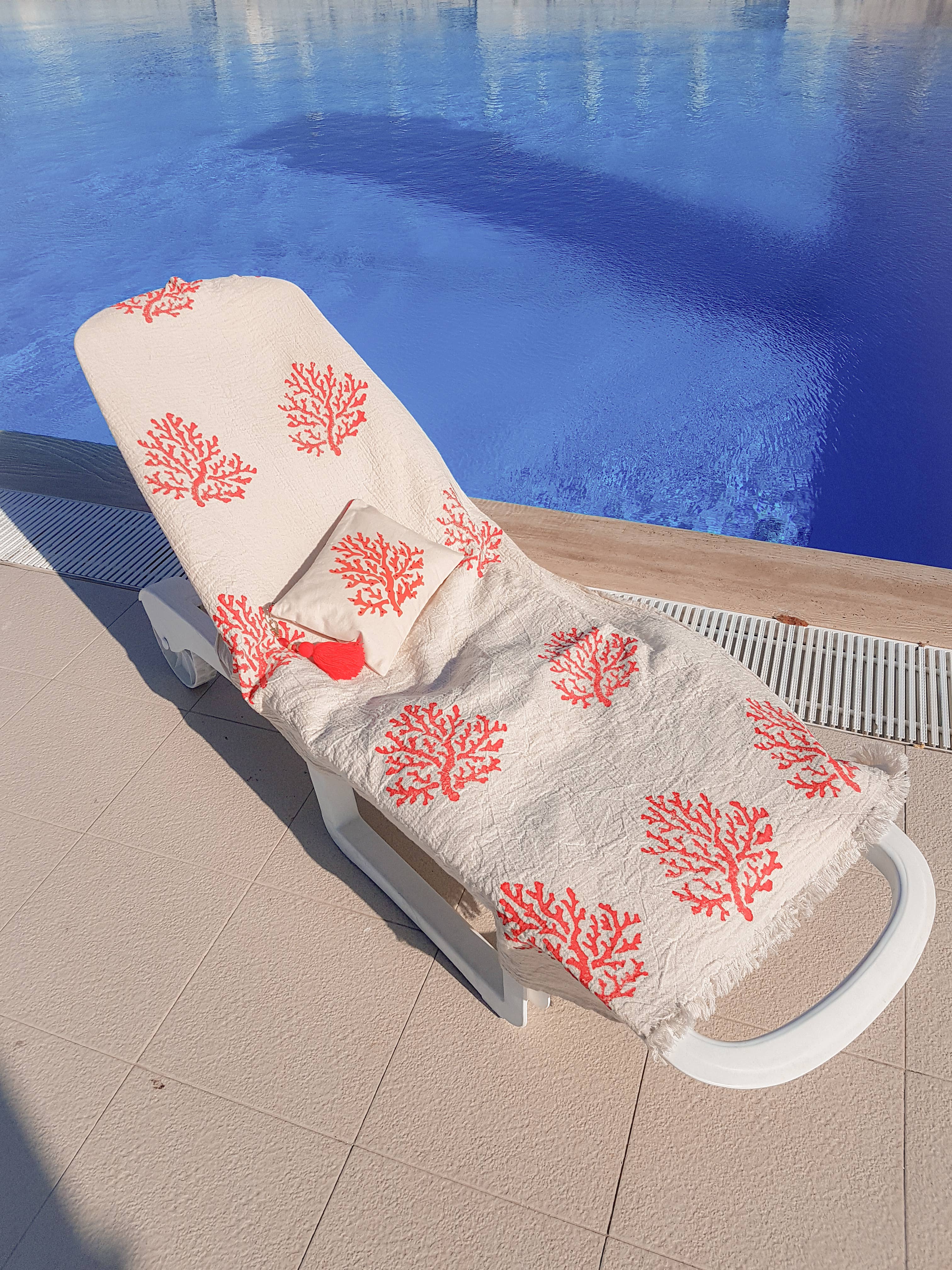 Moa - Wholesale Beach Towel - Coral Reef Turkish Beach Towel9