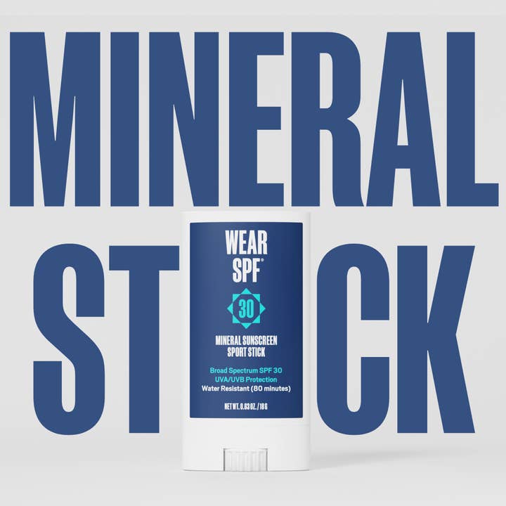 WearSPF - Wholesale Sunscreen - MINERAL SUNSCREEN SPORT STICK1