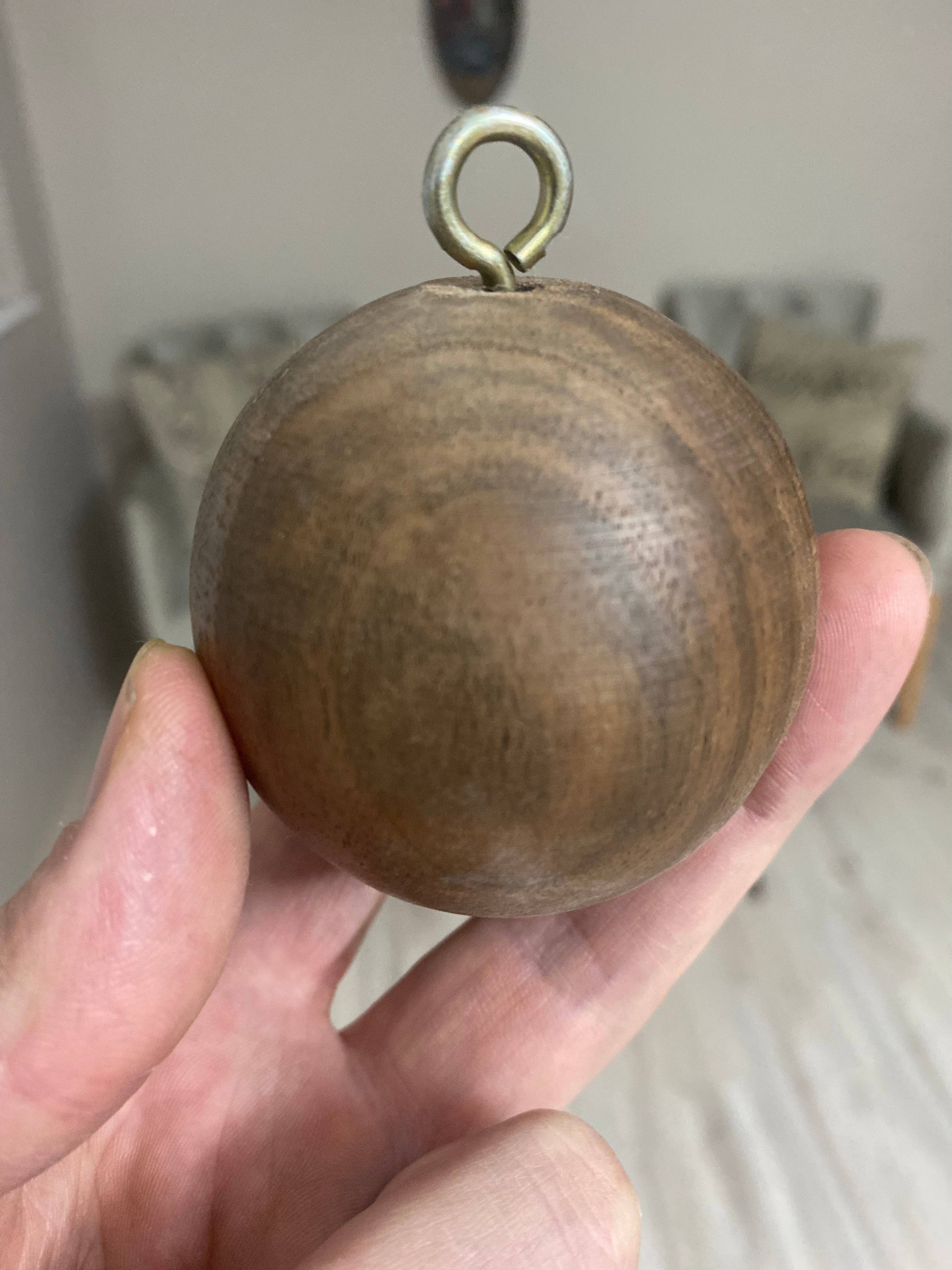 WoodCraftHaven – Großhandel Dekorative Platte/Teller/Schüssel – Holzkugel-Set (5-teilig) mit Becherschale aus Buchenholz, Eiche, Kirsche, Esche, Nussbaum 11