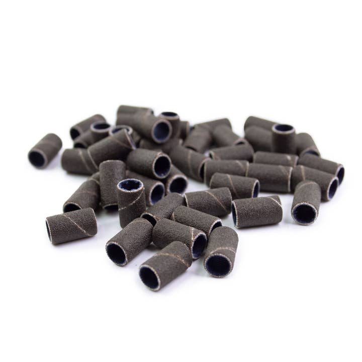 Pics Nails - Wholesale Nail File - Super Fine Roughness Abrasive Cylinders Nail Cutter 50 Pcs Grit #240