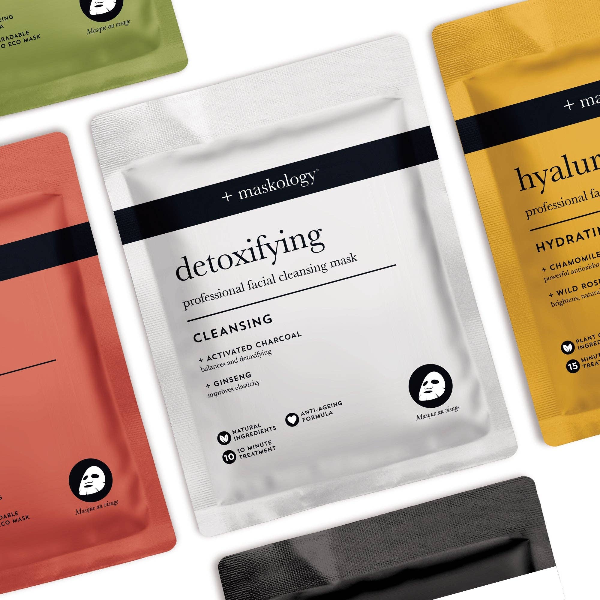 +maskology +serumology – Großhandel Gesichtsmaske – +maskology Detoxifying professionelle Tuchmaske4