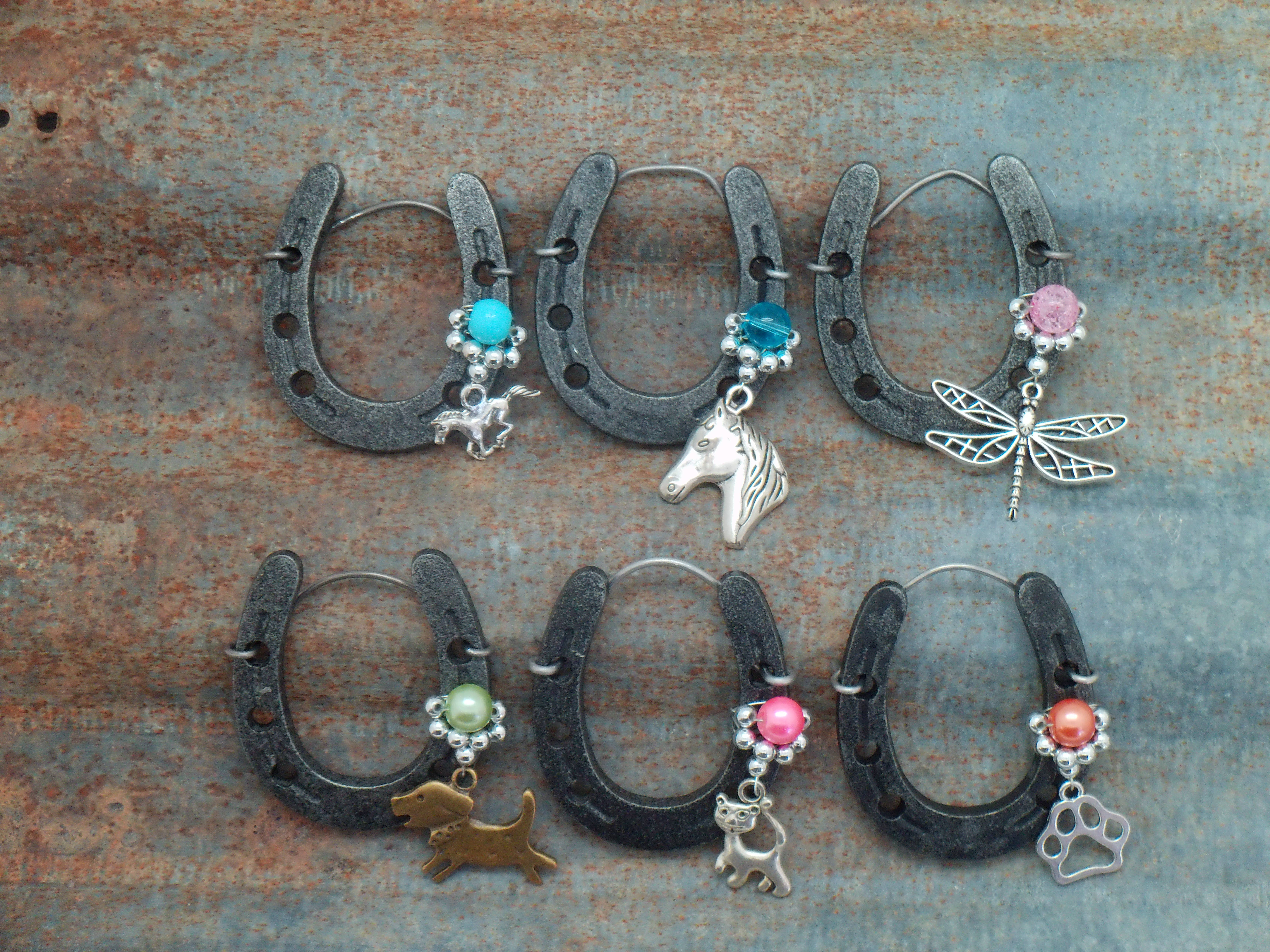 The Lucky Horse Company - Wholesale Ornament - Lil Bit Mini Lucky Horseshoe Ornaments- BEST SELLER MIX 3