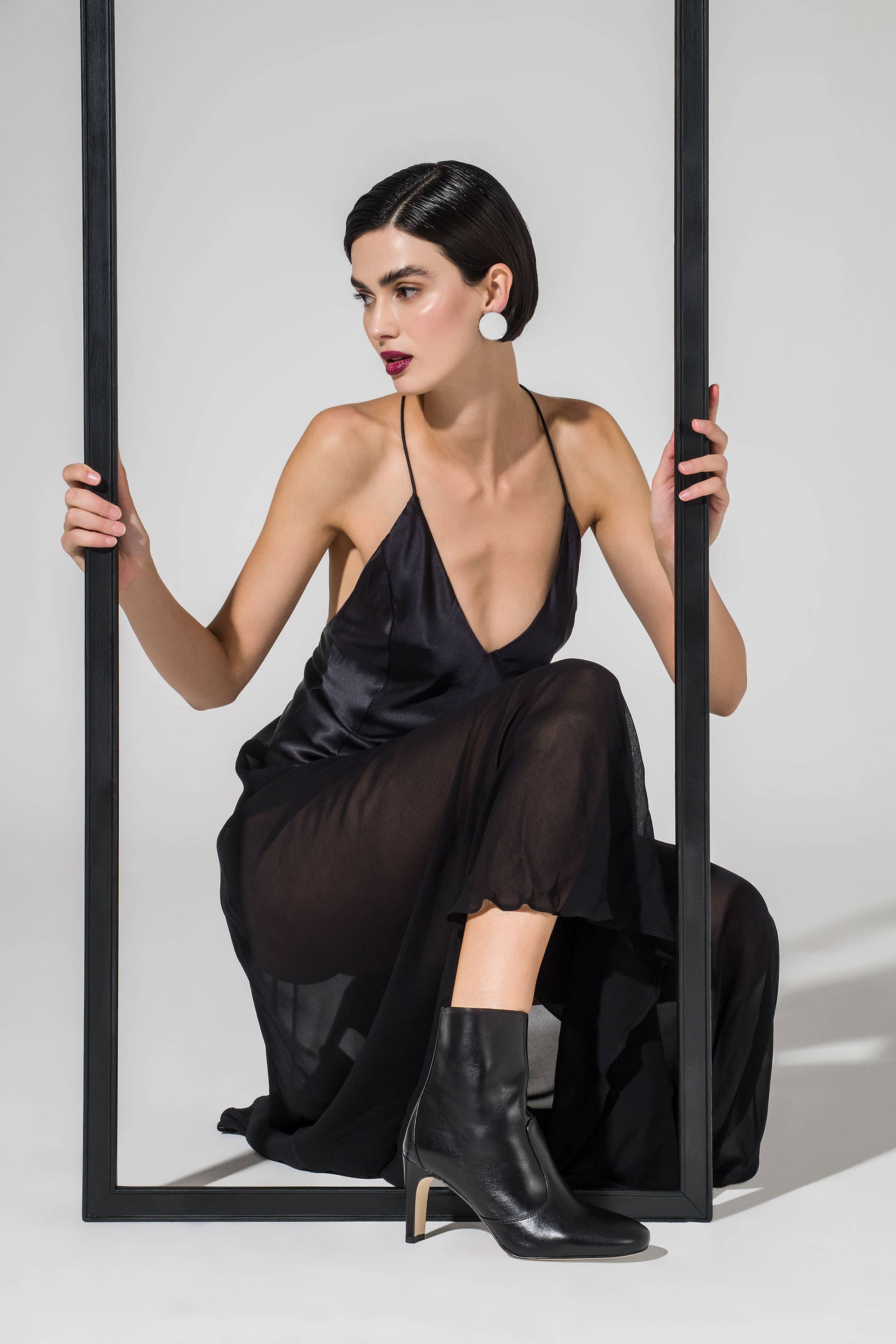 JJ HEITOR SHOES - Wholesale Booties - Women's - VERONA BLACK BOOTS5