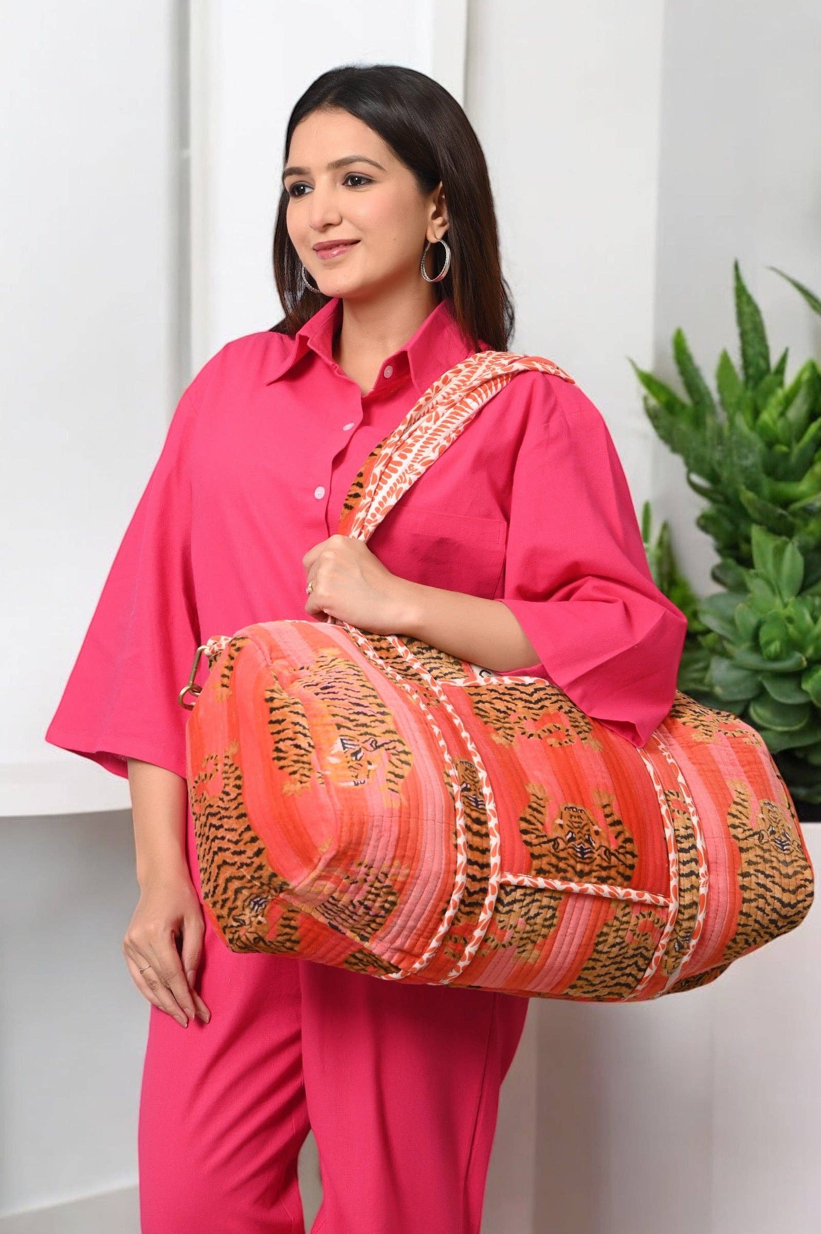 CYC - Wholesale Weekender Bag - Women's - The Tibetan Tiger Velvet Weekender2