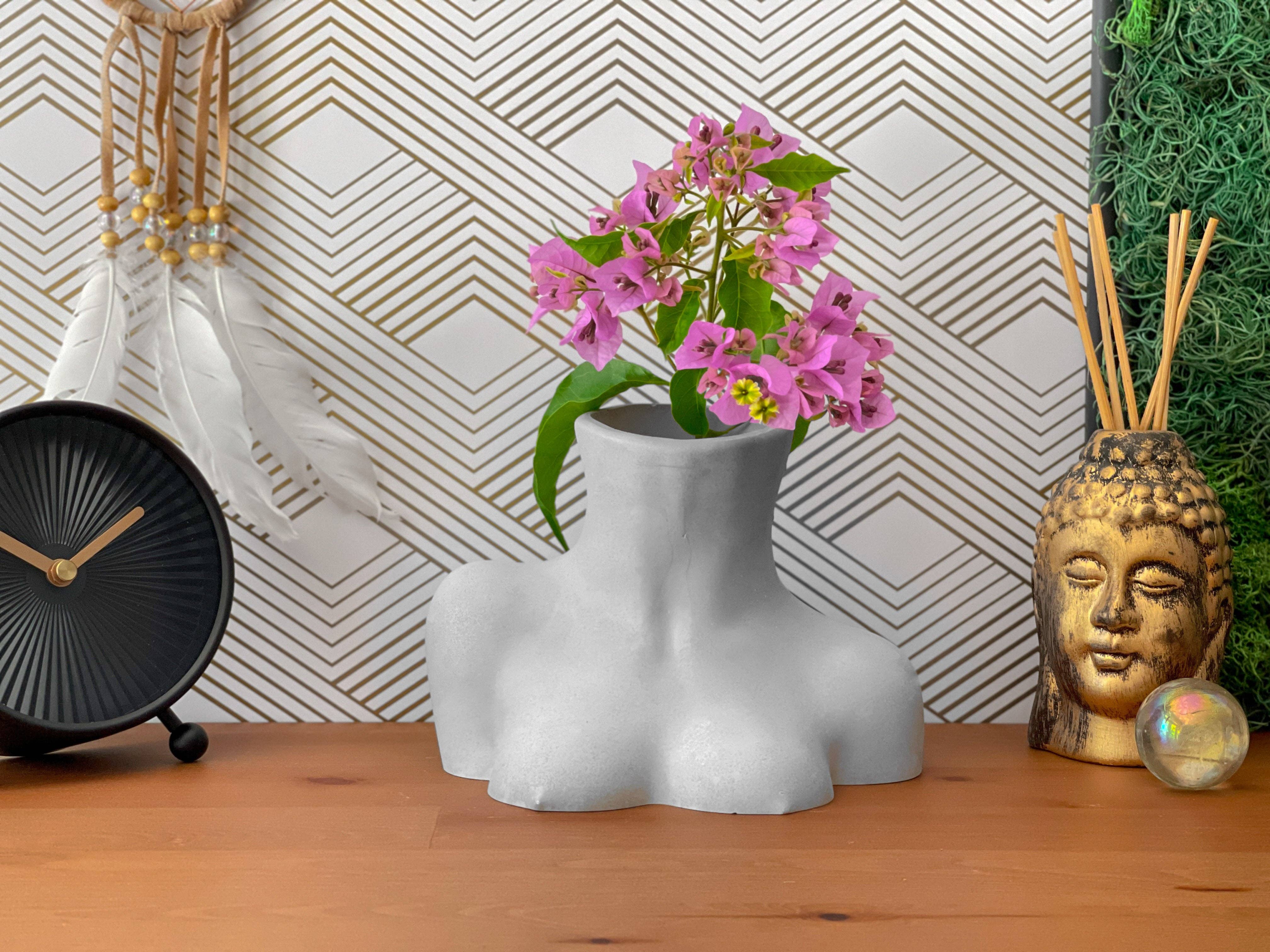 Planters Made in the USA - Wholesale Vaas - Grote vrouwelijke lichaamsvaas, vaas in de vorm van vrouwelijke borsten voor droogbloemen8